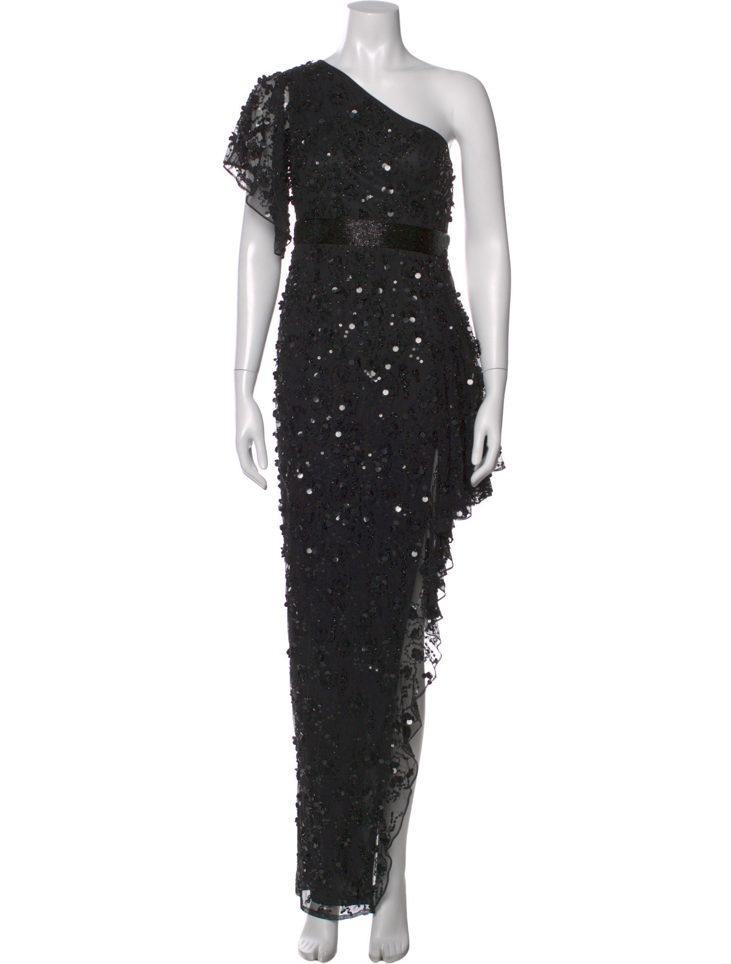 Mac Duggal One-Shoulder Long Dress w/ Tags