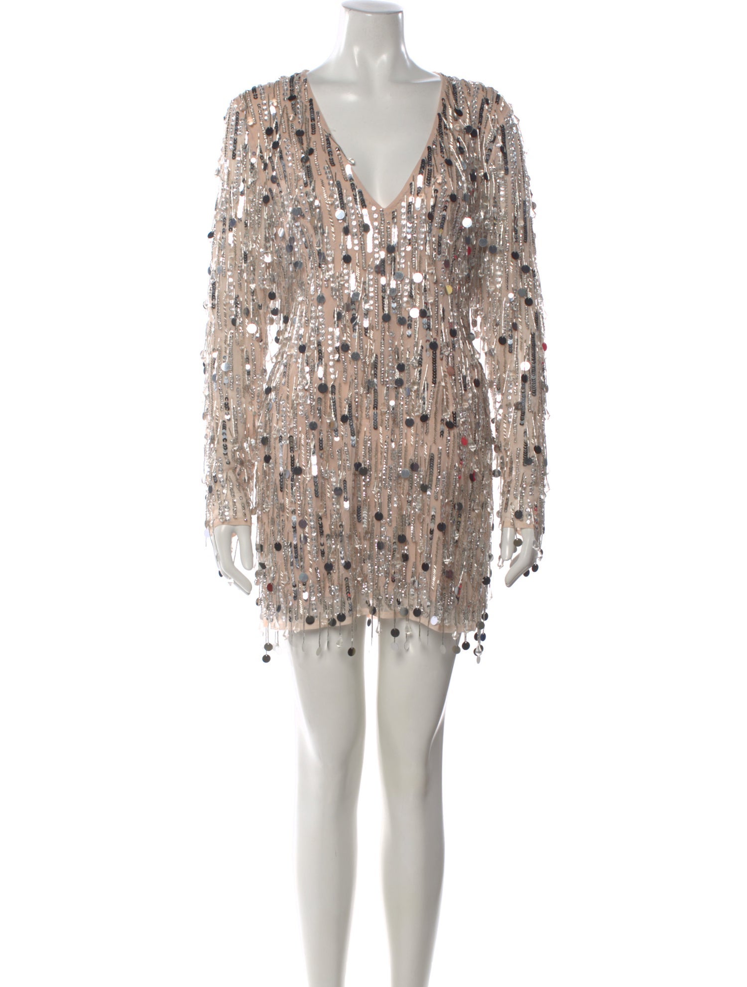 Mac Duggal Patterned Mini Dress w/ Tags