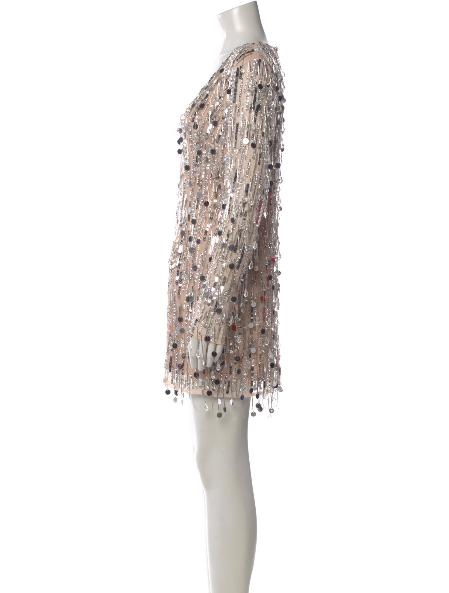 Mac Duggal Patterned Mini Dress w/ Tags