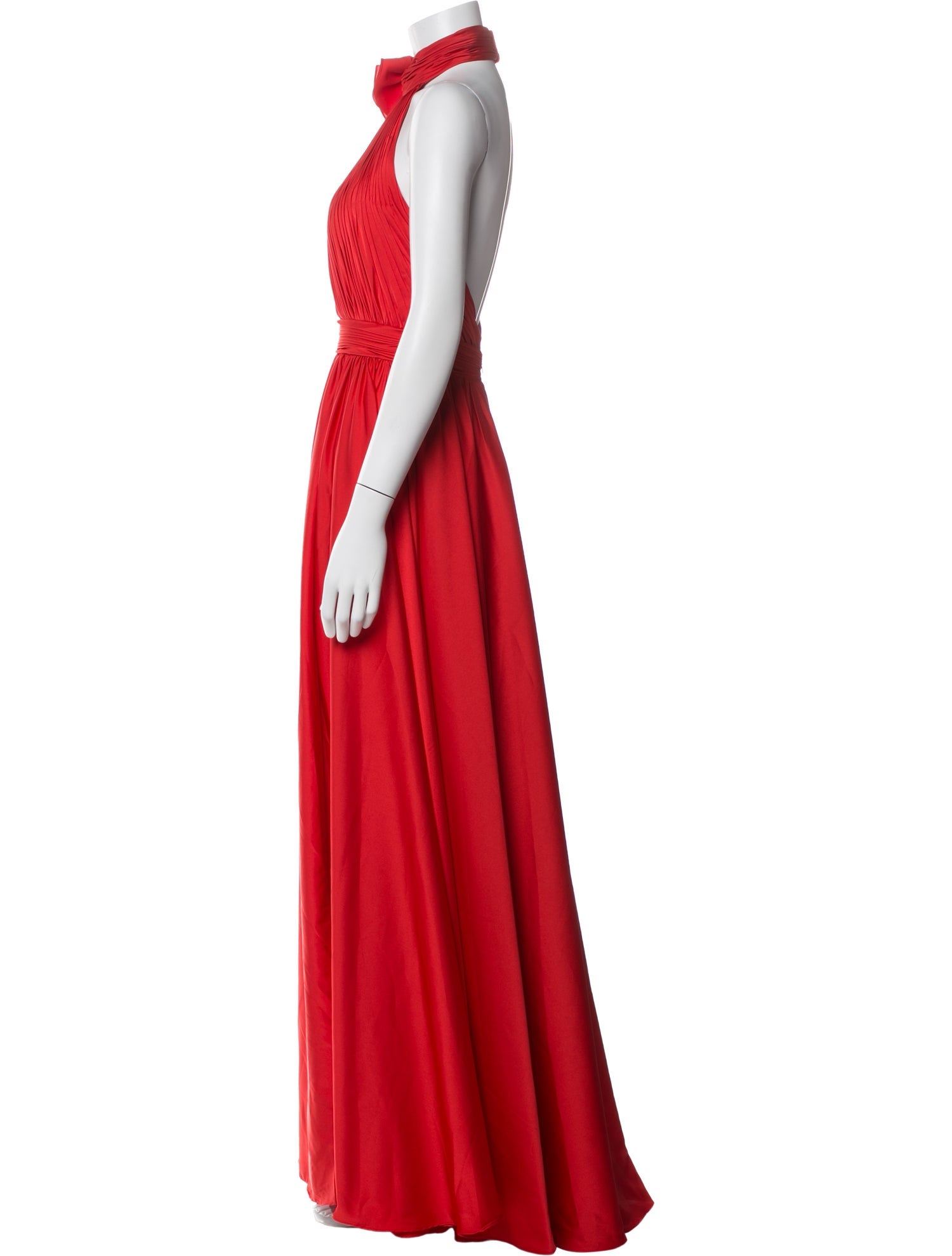 Mac Duggal Halterneck Long Dress w/ Tags