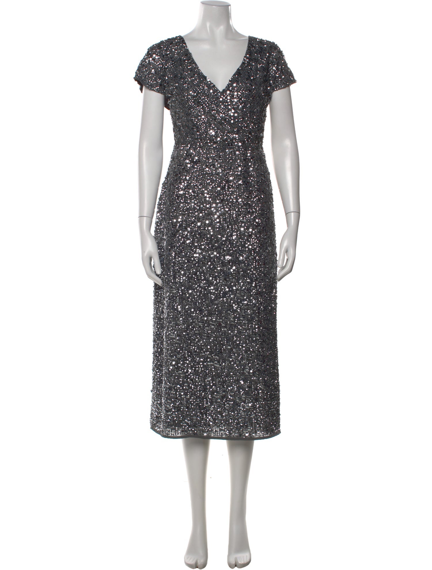 Mac Duggal V-Neck Long Dress w/ Tags