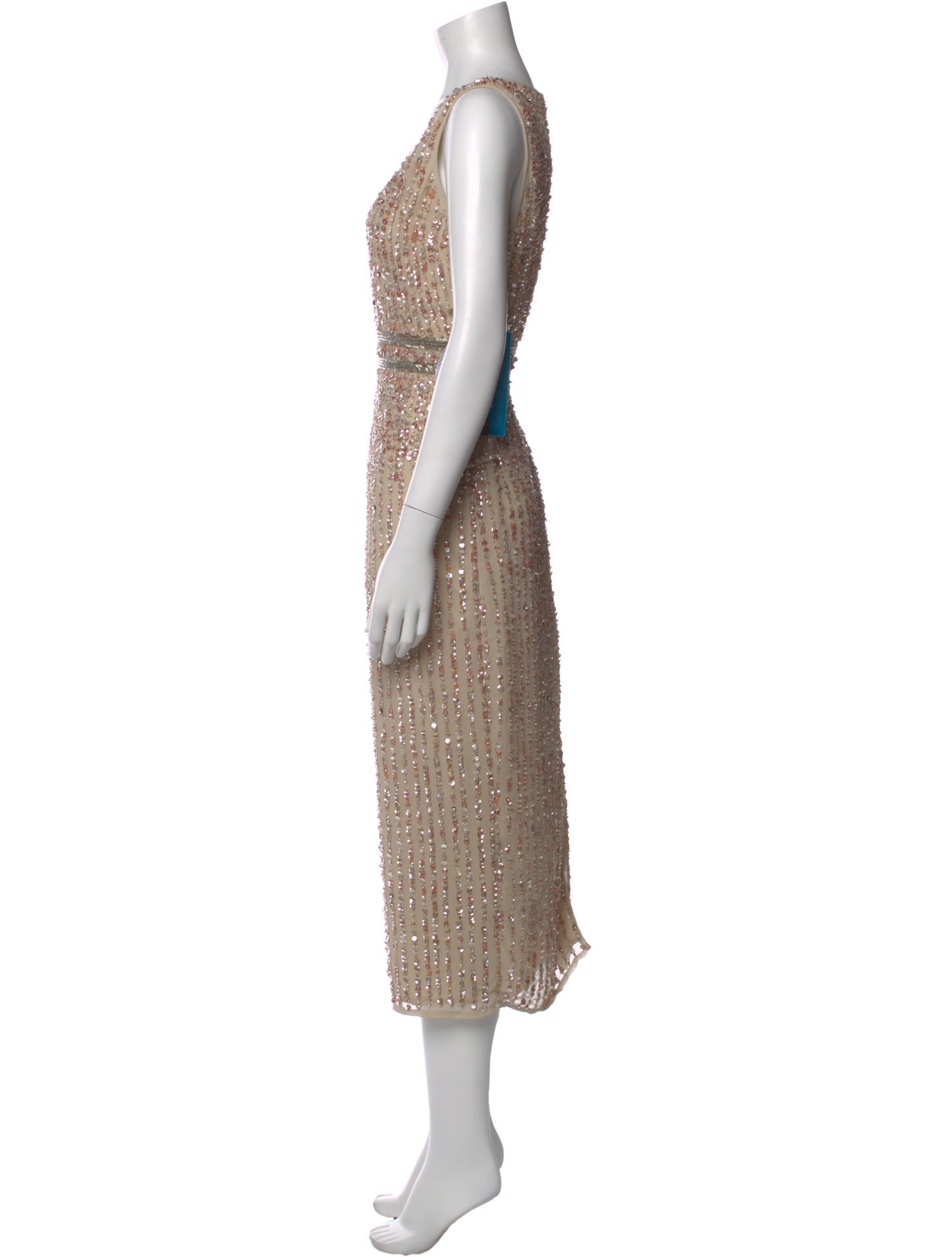 Mac Duggal V-Neck Long Dress