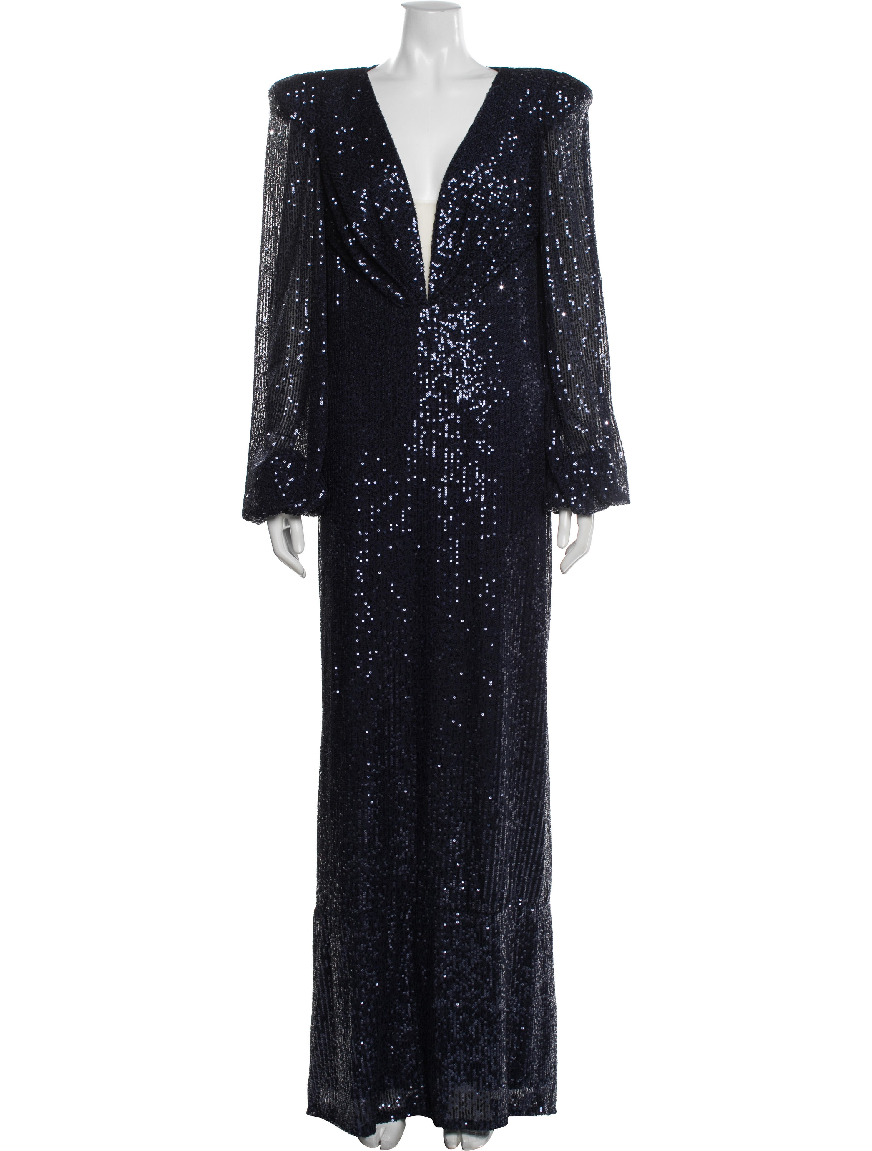 Mac Duggal V-Neck Long Dress w/ Tags