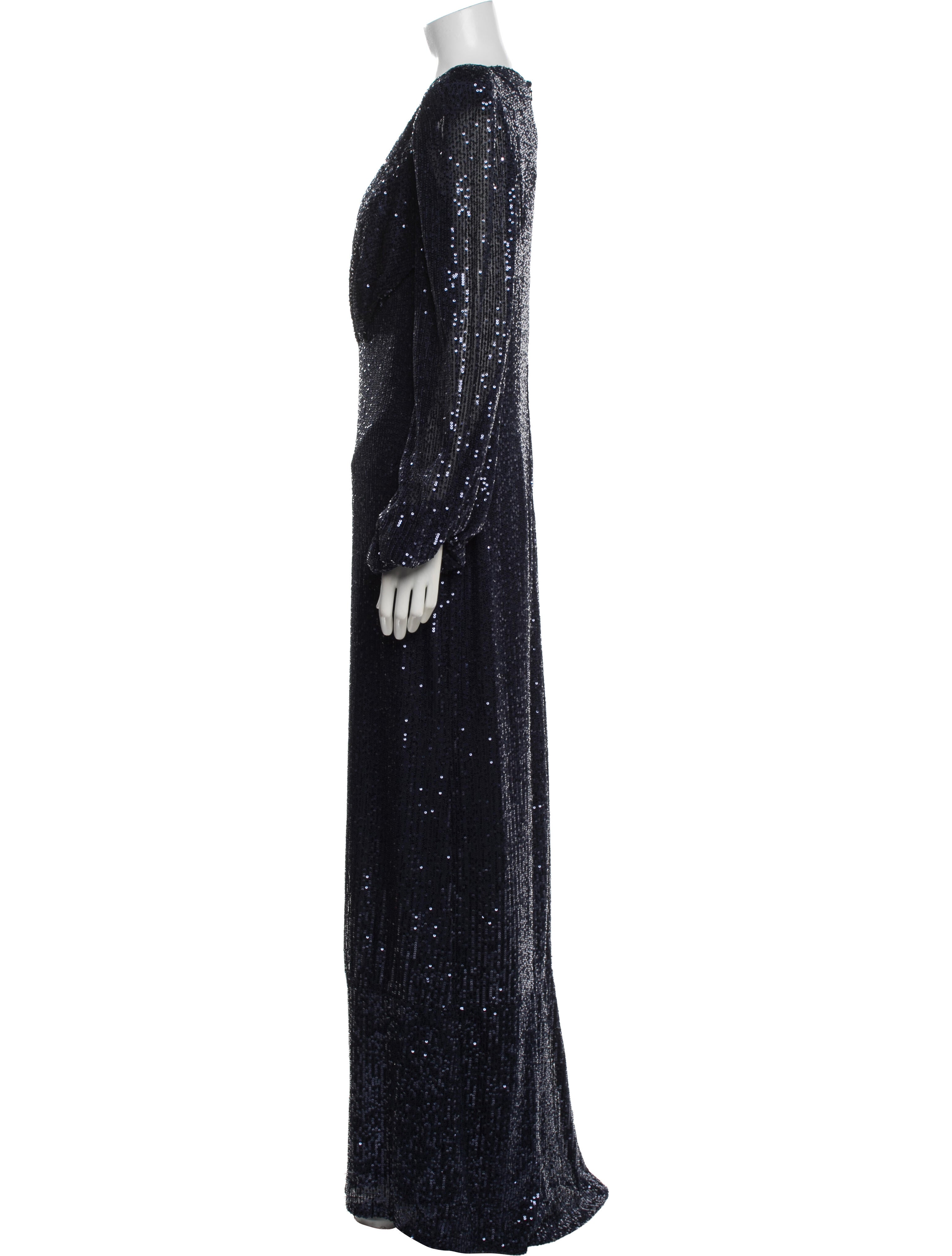 Mac Duggal V-Neck Long Dress w/ Tags