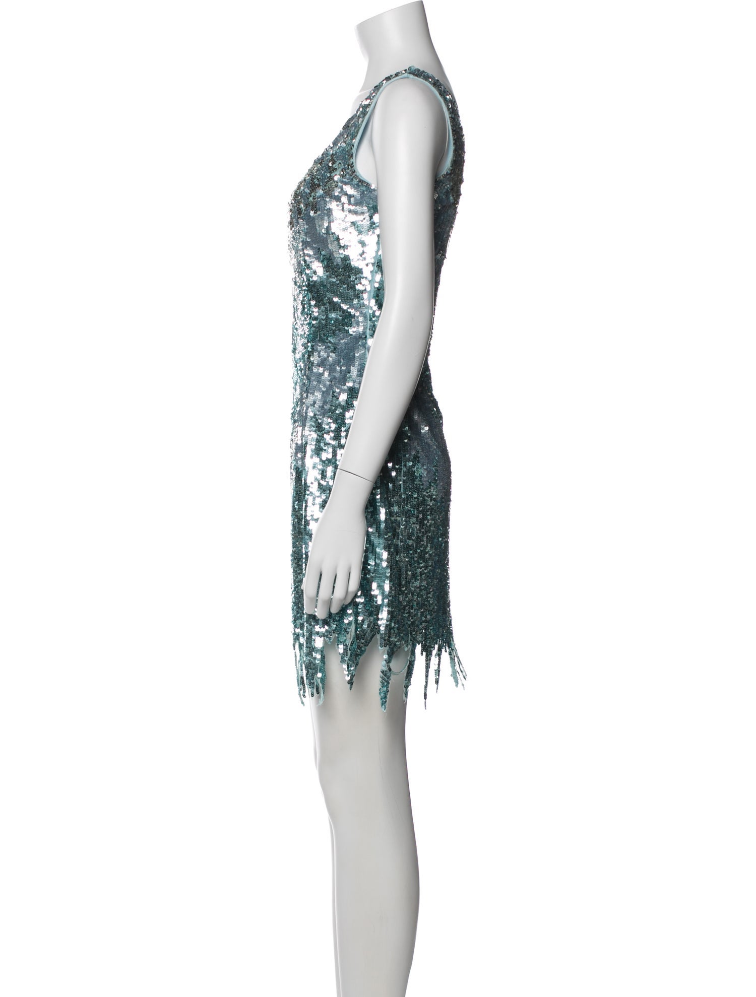 Mac Duggal One-Shoulder Mini Dress