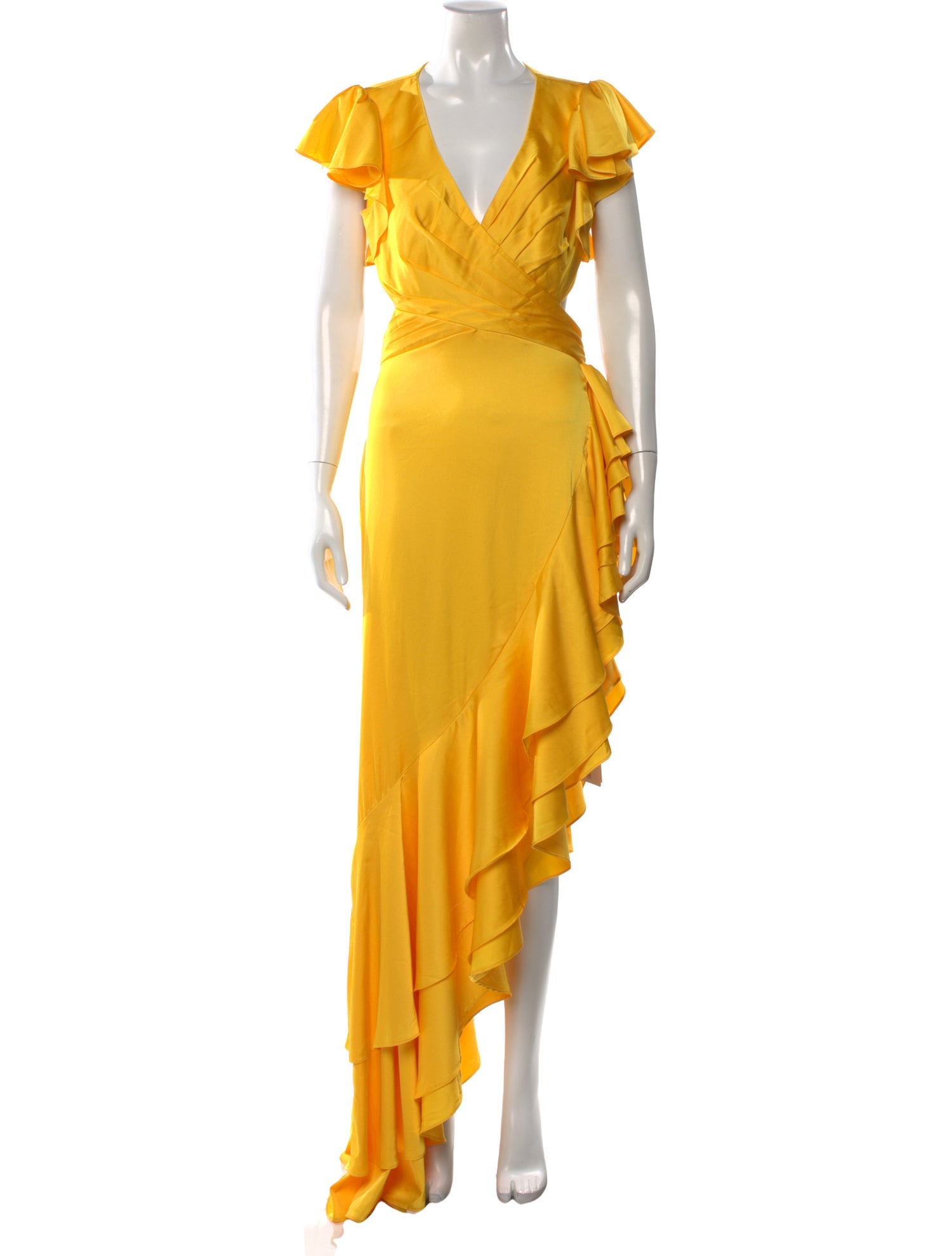 Mac Duggal V-Neck Long Dress w/ Tags