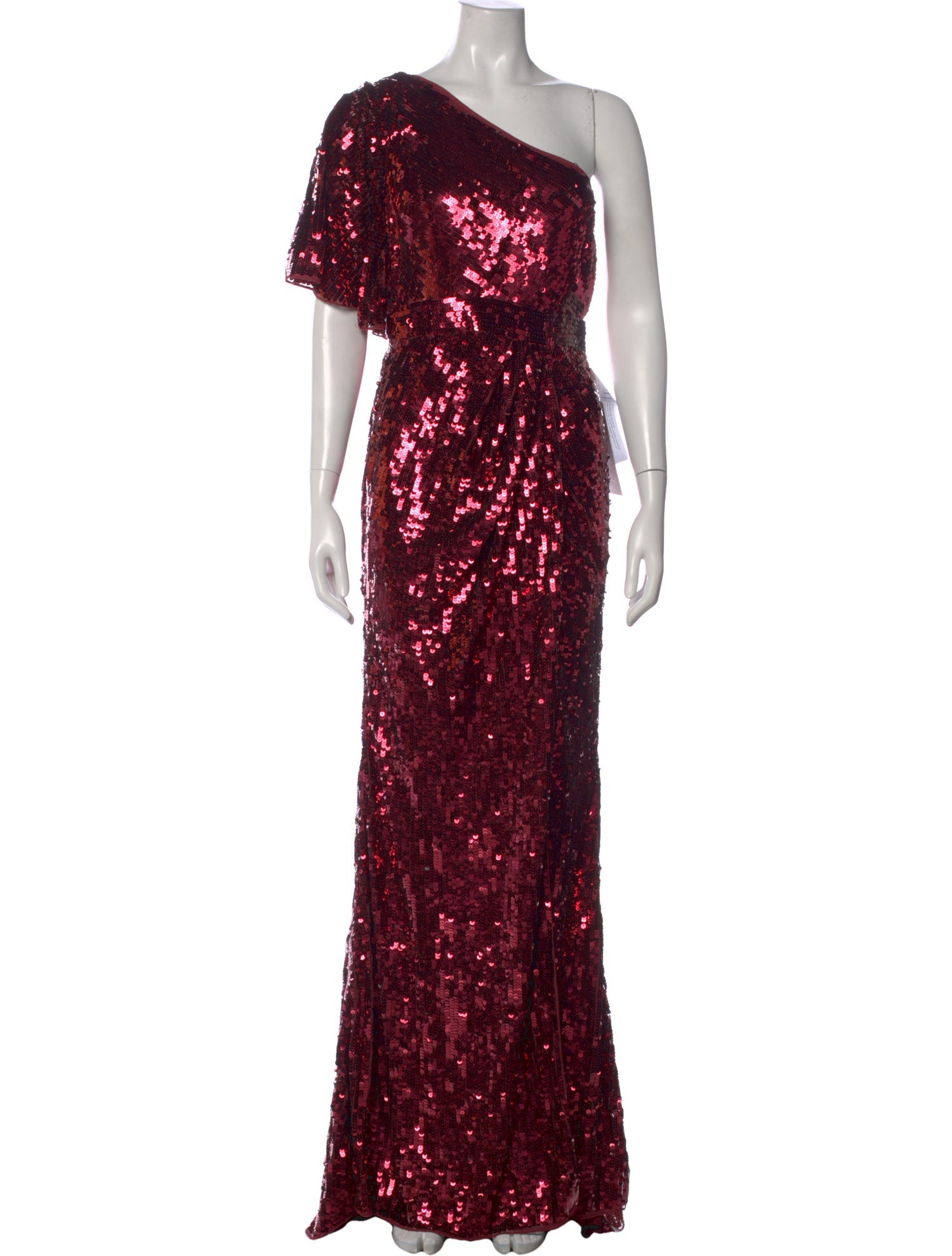 Mac Duggal Patterned Long Dress