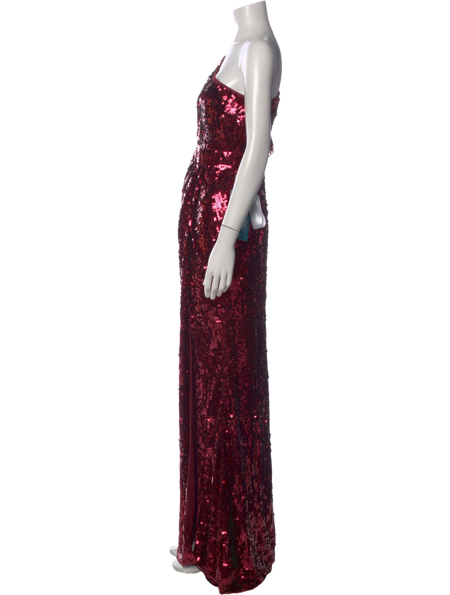 Mac Duggal Patterned Long Dress