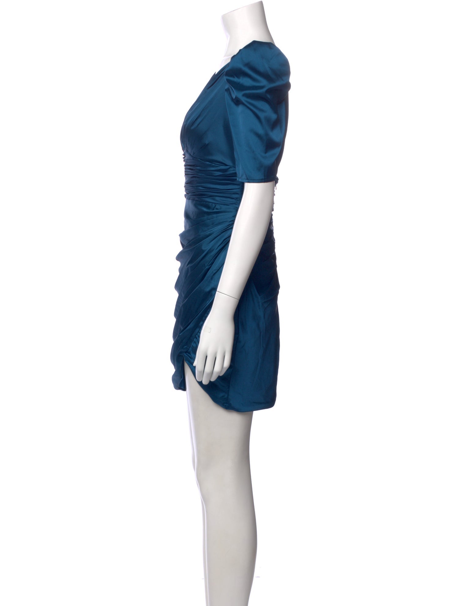 Mac Duggal V-Neck Mini Dress w/ Tags