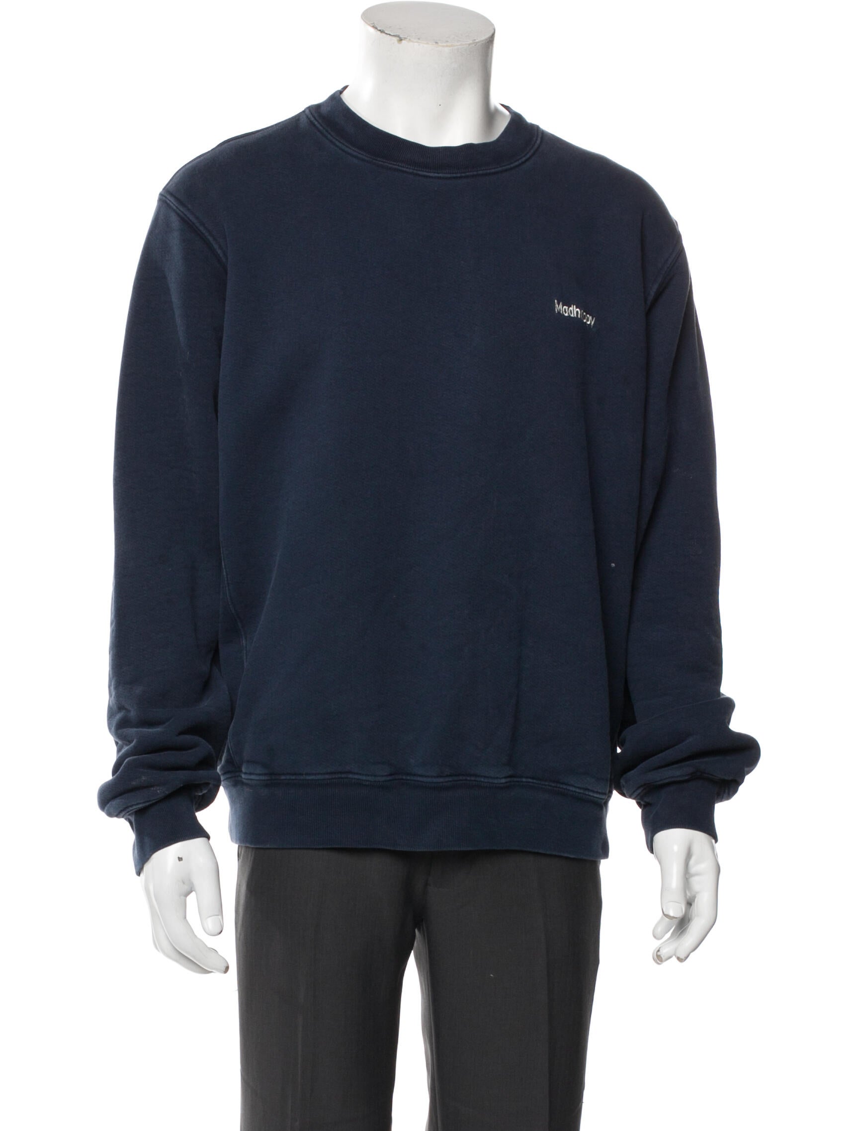 Supreme Overdyed Crewneck Crew Neck Sweatshirt - Purple