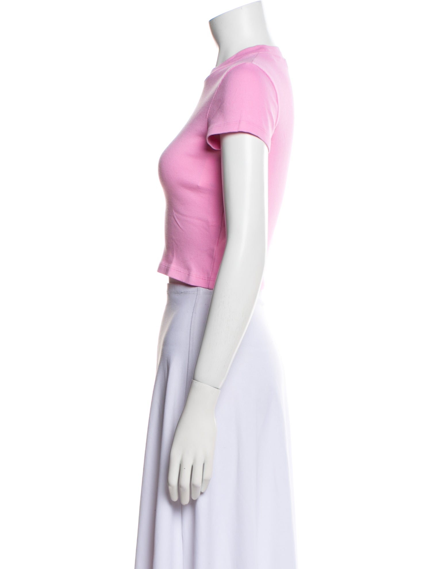 Madhappy Crew Neck Short Sleeve Crop Top