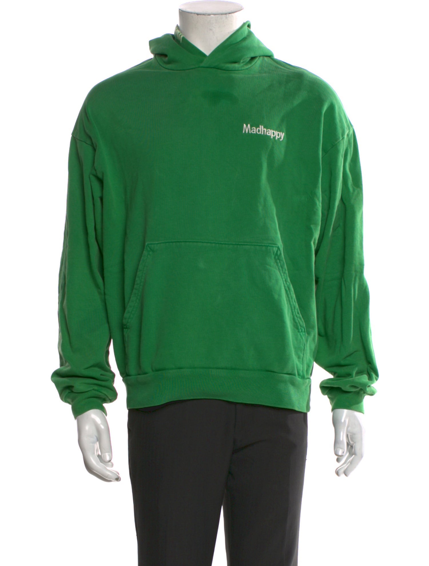 Madhappy Graphic Print Mock Neck Hoodie