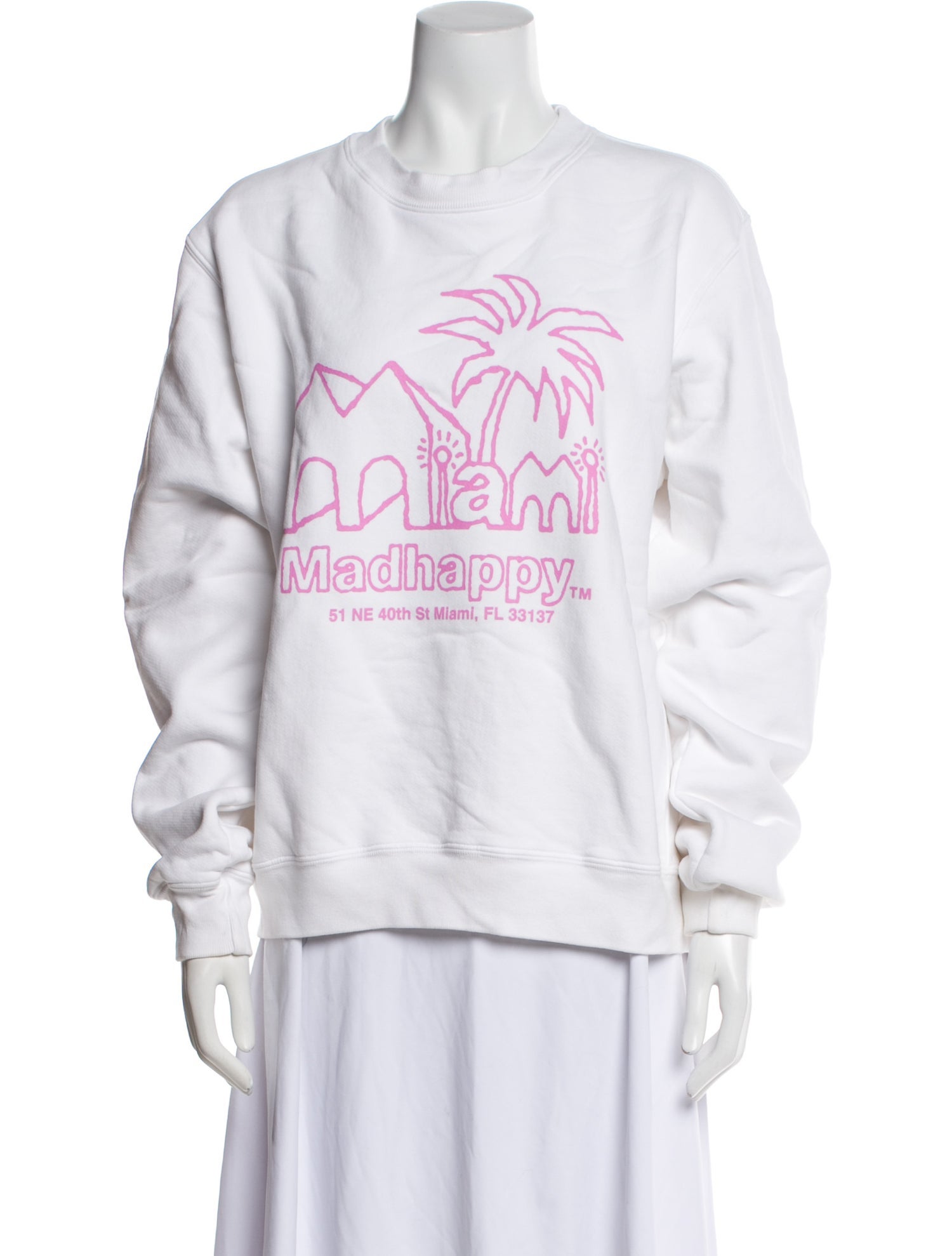 Madhappy Graphic Print Crew Neck Sweatshirt