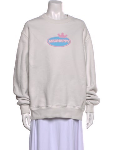 Madhappy Knitwear Graphic Print Crew Neck Sweater M