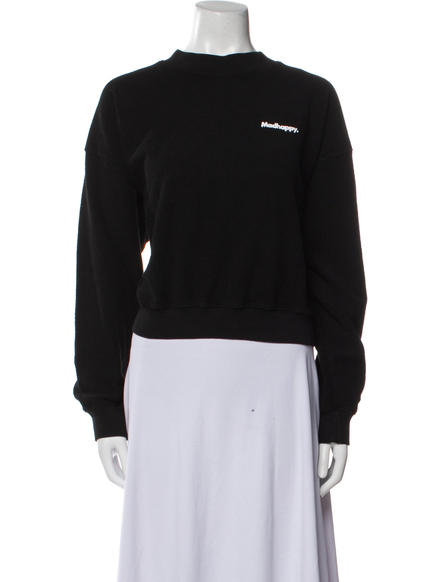 Madhappy Mock Neck Long Sleeve Sweatshirt