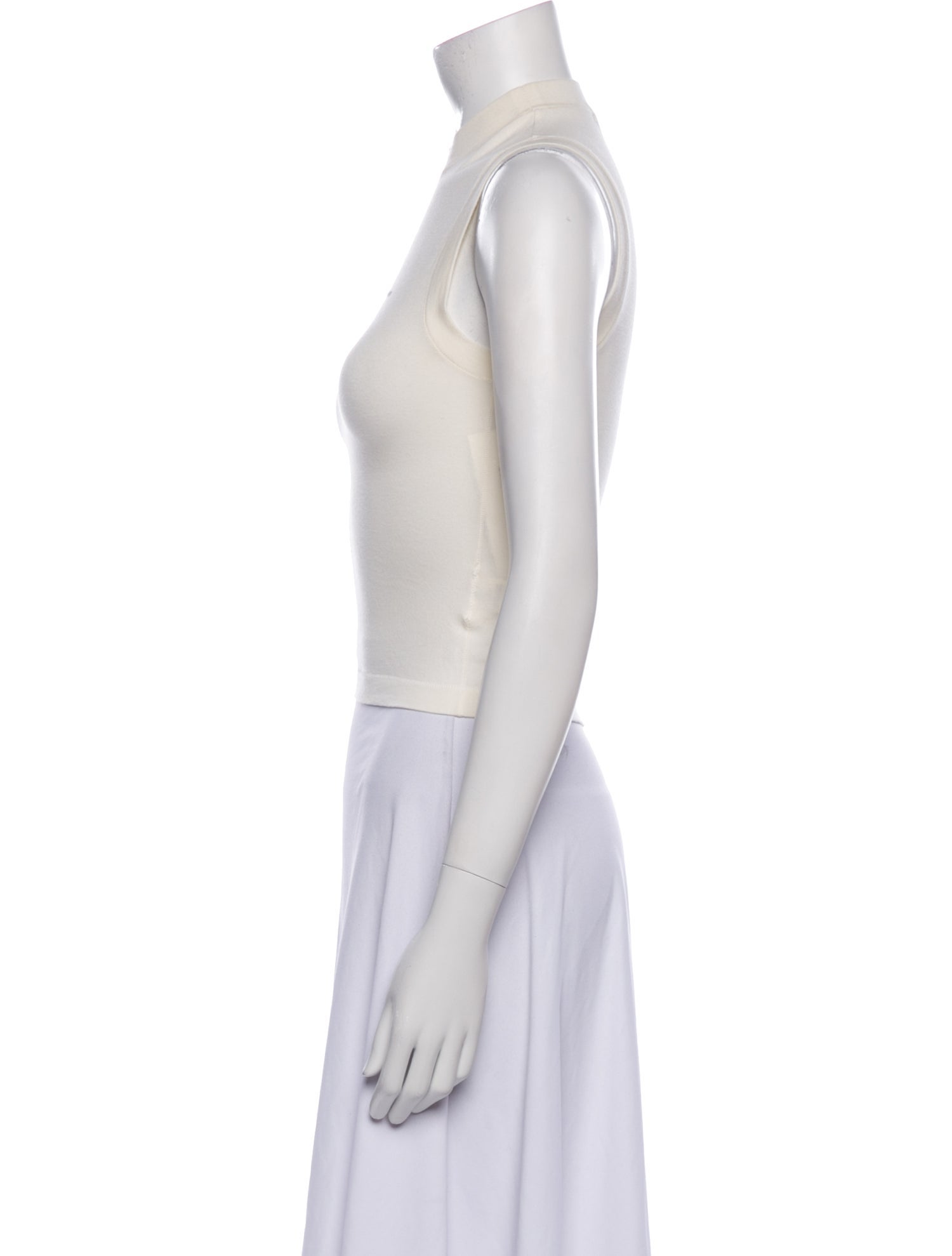 Madhappy Bamboo Mock Neck Crop Top