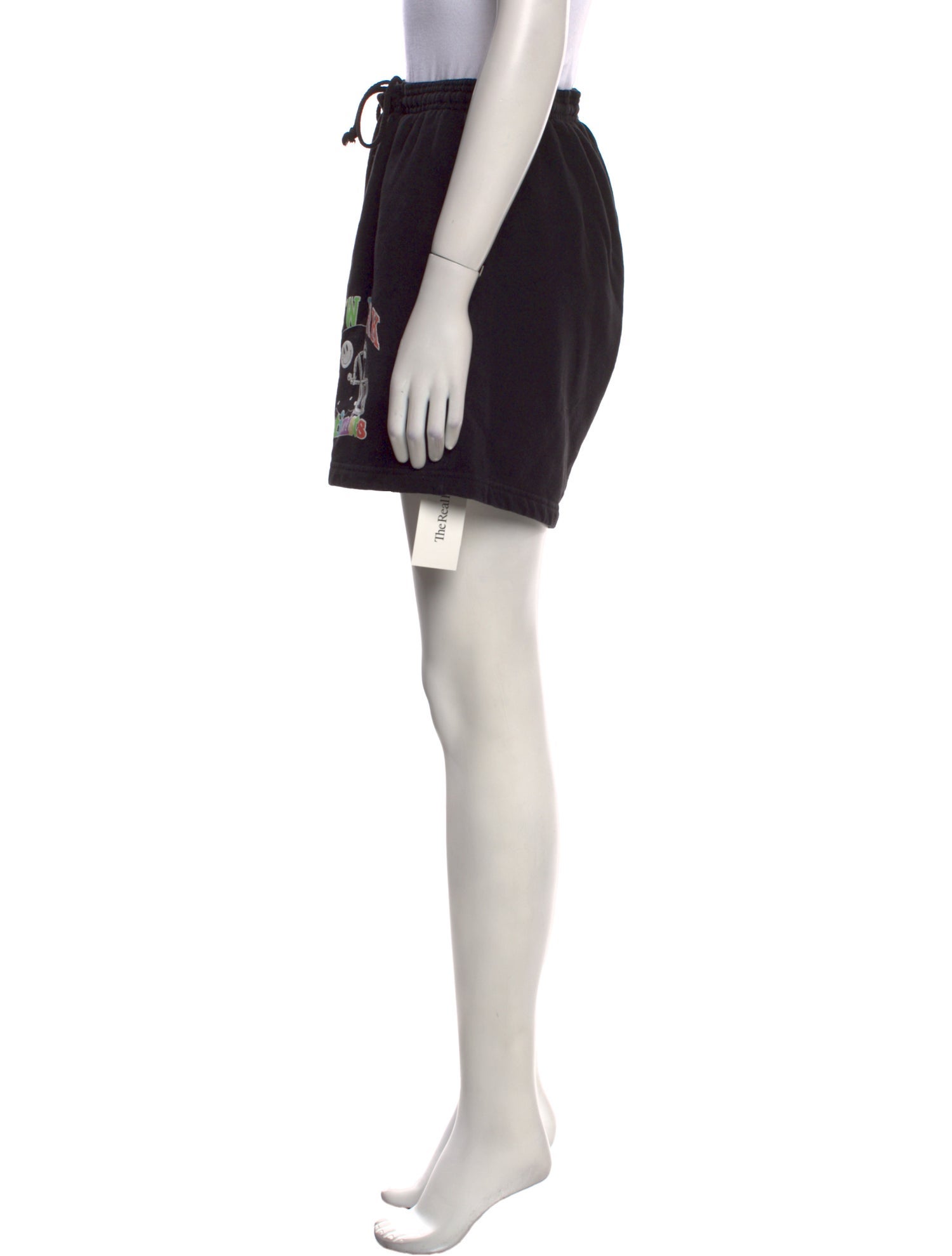 Madhappy Graphic Print Mini Shorts