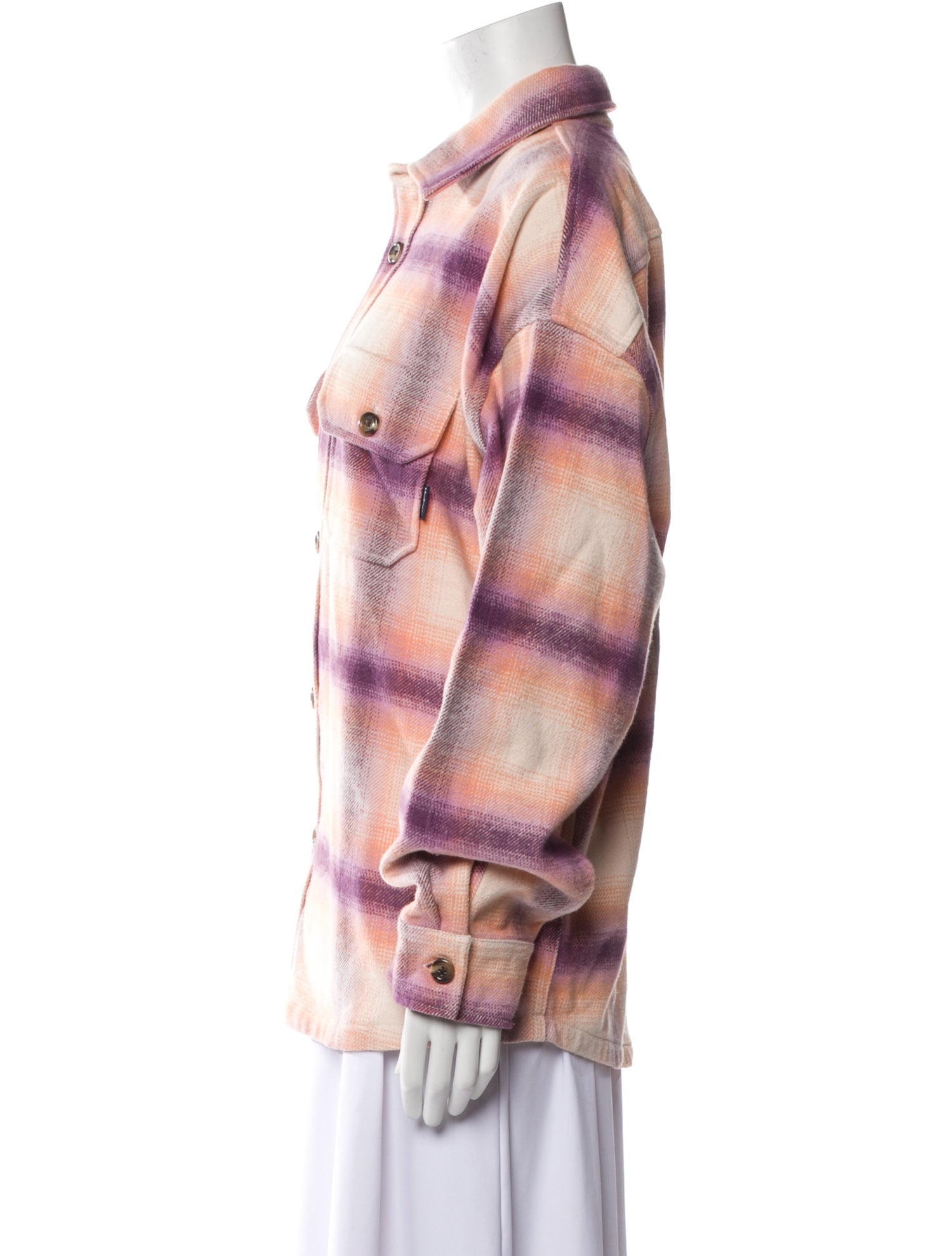 Madhappy Plaid Print Jacket w/ Tags