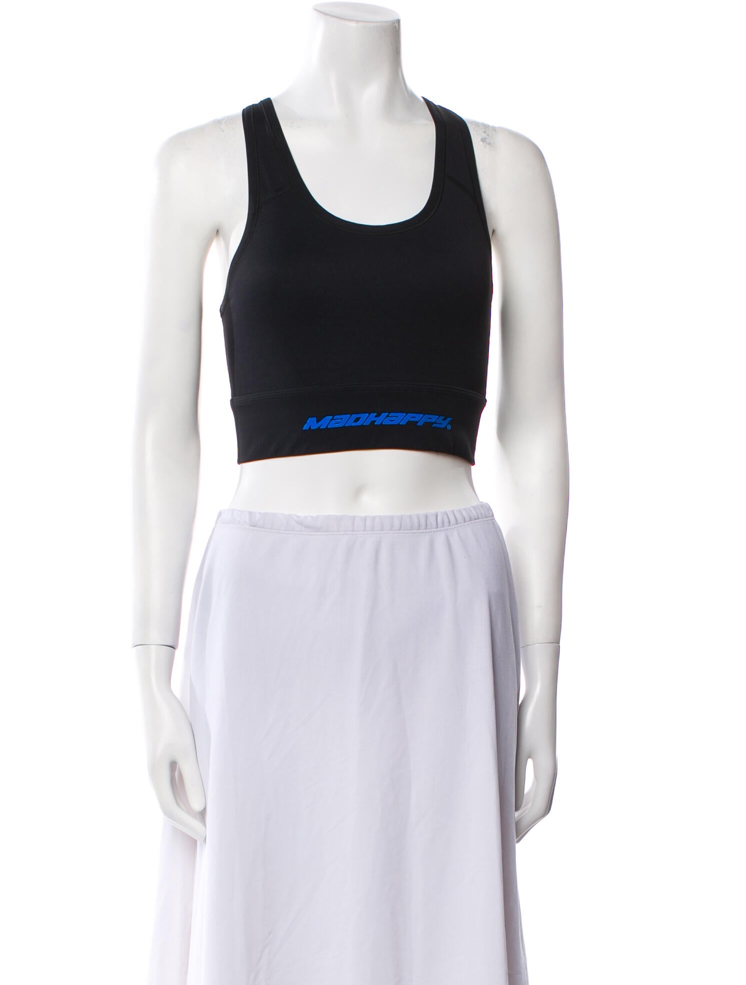 Madhappy Nylon Scoop Neck Crop Top w/ Tags