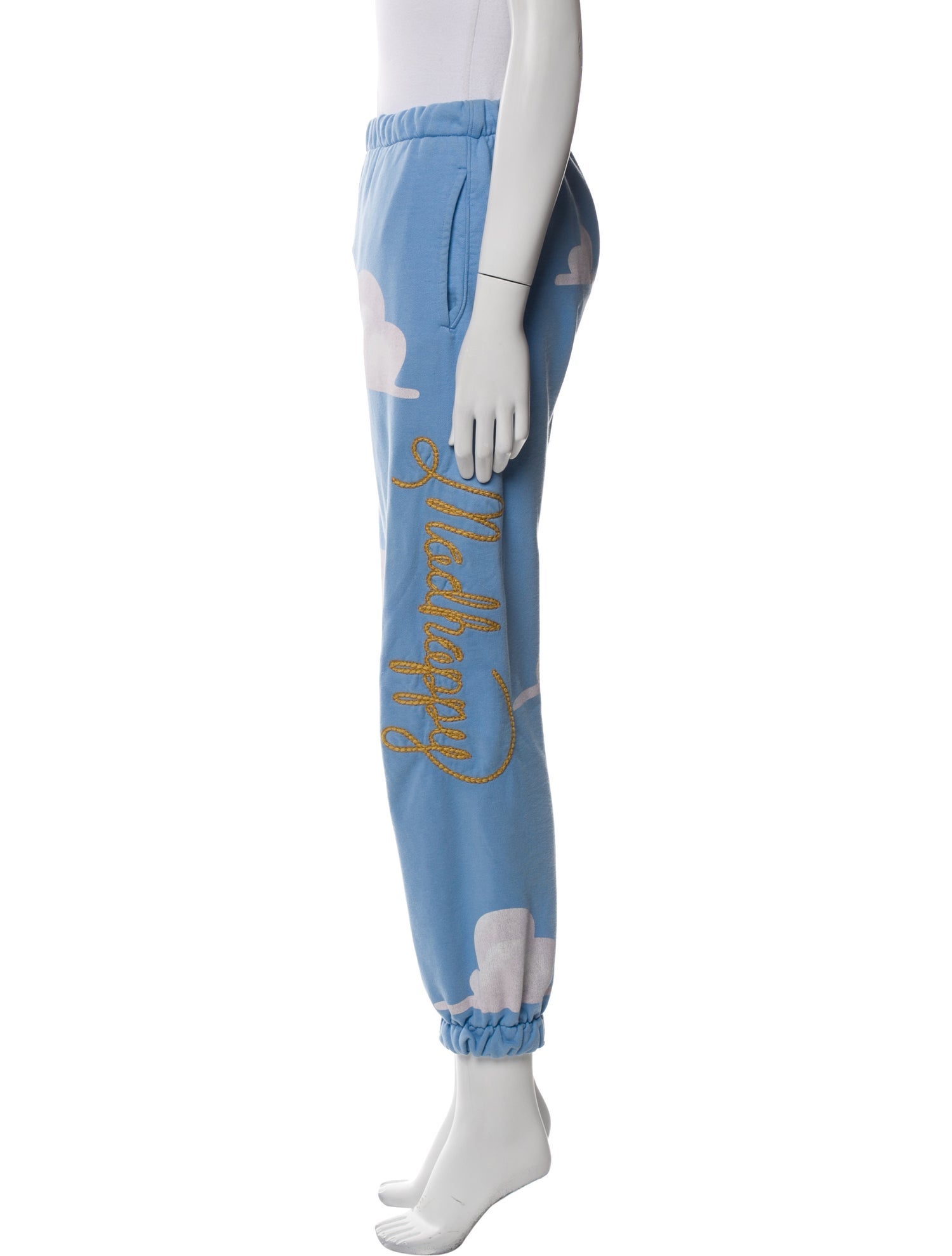 Madhappy Graphic Print Embroidered Accent Sweatpants