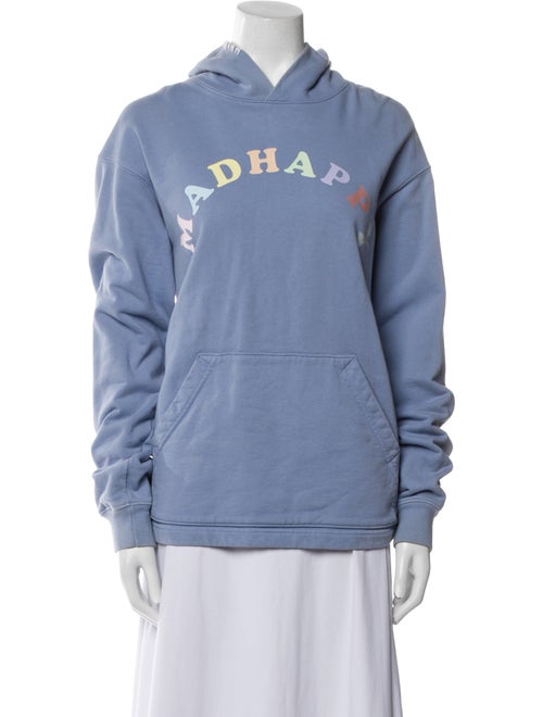 Madhappy Graphic Print Mock Neck Sweatshirt