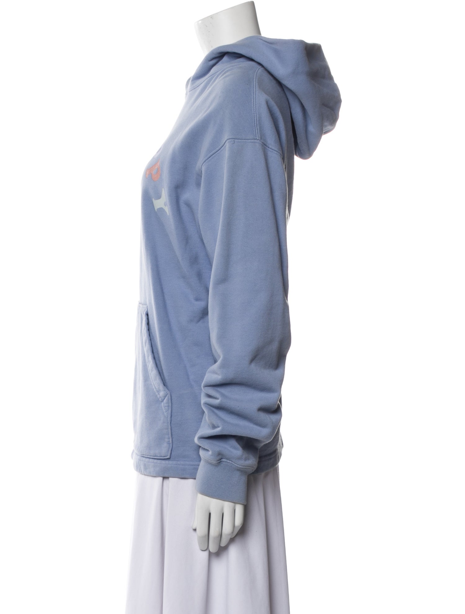 Madhappy Graphic Print Mock Neck Sweatshirt