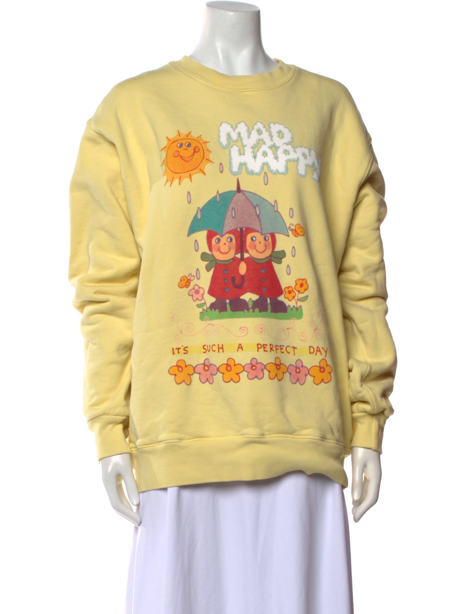 Madhappy Graphic Print Crew Neck Sweatshirt