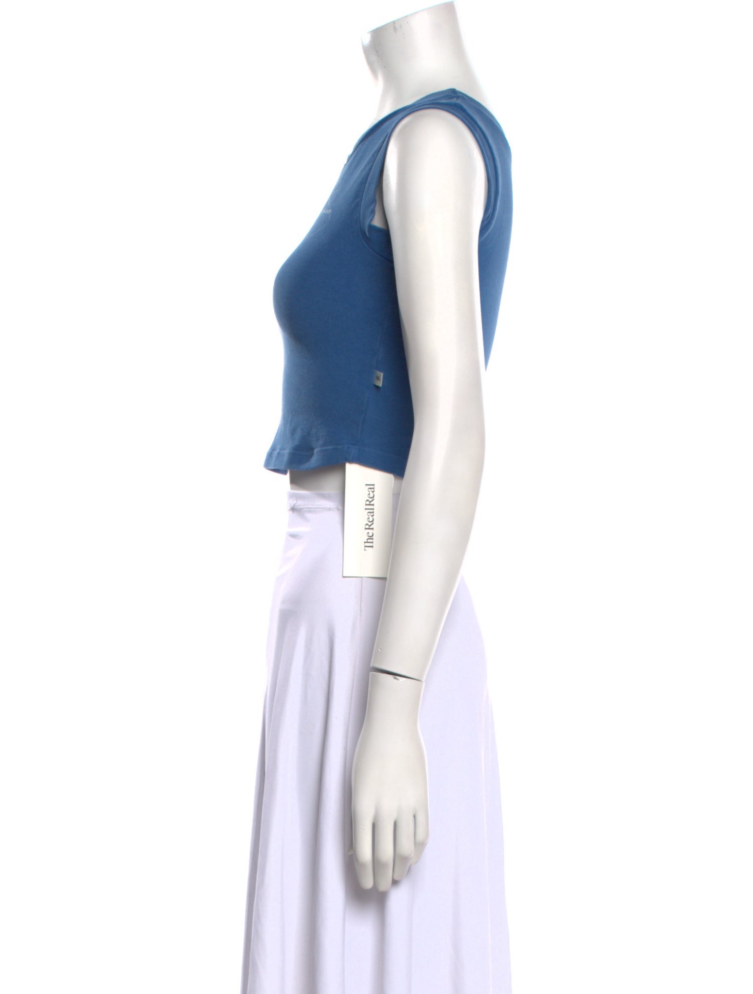 Madhappy Crew Neck Sleeveless Crop Top