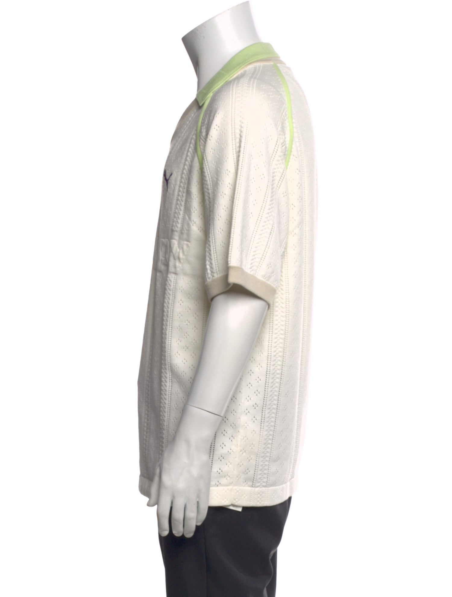 Madhappy Striped Short Sleeve Shirt w/ Tags