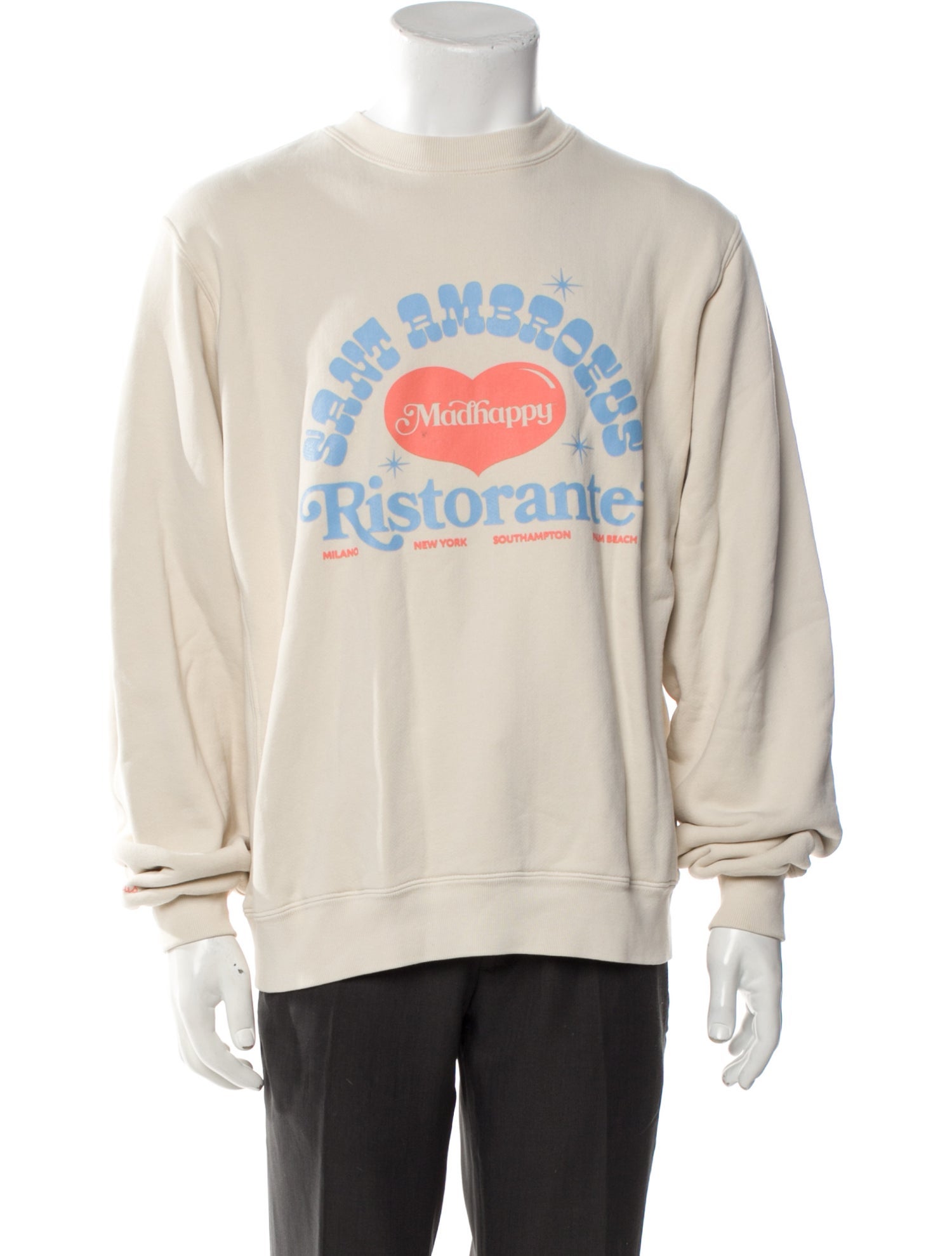 Madhappy Graphic Print Crew Neck Pullover