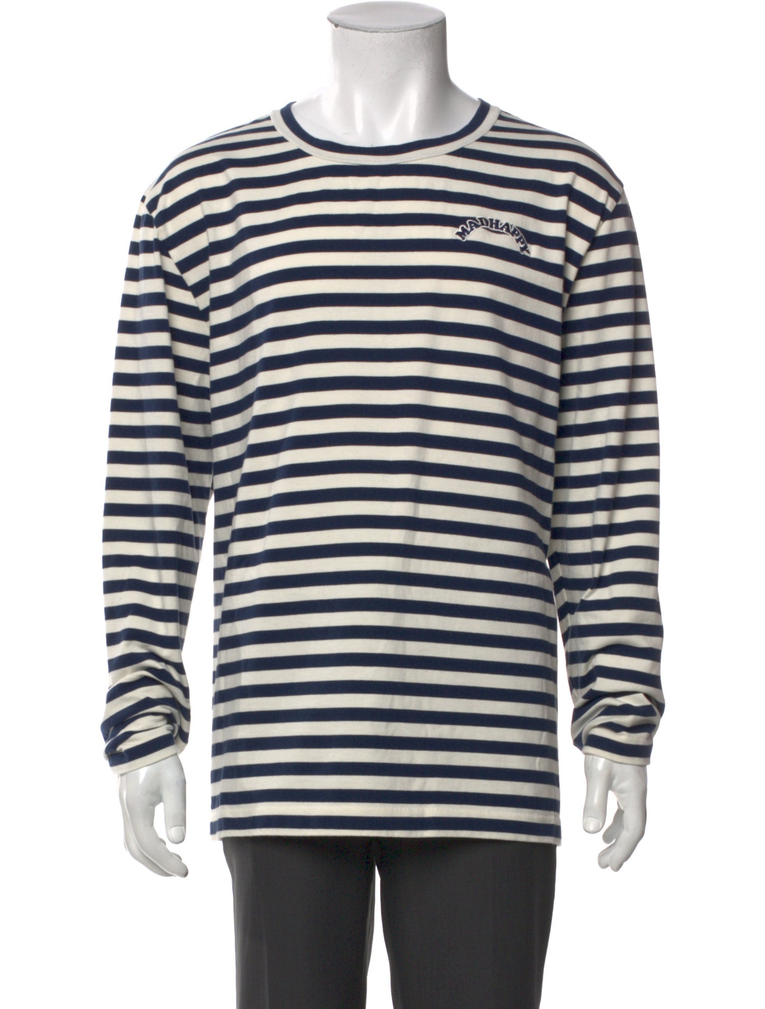 Madhappy Striped Crew Neck T-Shirt