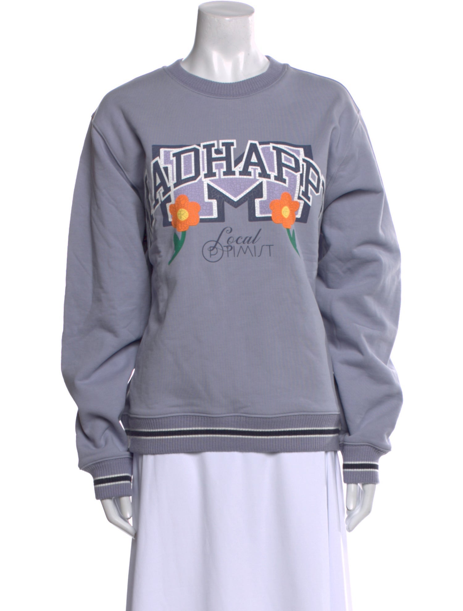 Madhappy Graphic Print Crew Neck Sweatshirt w/ Tags