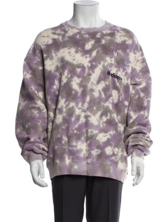 Madhappy Tie-Dye Print Crew Neck Sweatshirt