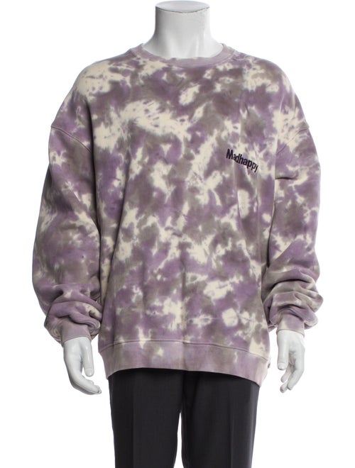 Madhappy Tie-Dye Print Crew Neck Sweatshirt