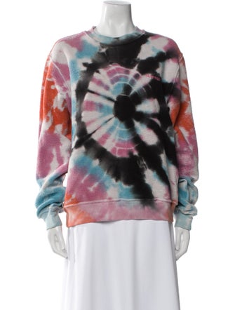 Madhappy Tie-Dye Print Crew Neck Sweater