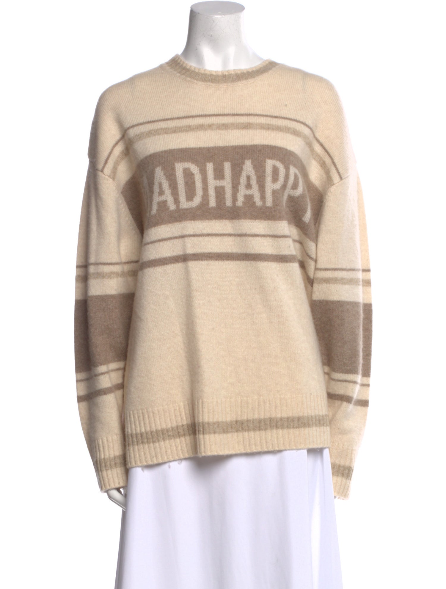 Madhappy Cashmere Graphic Print Sweater