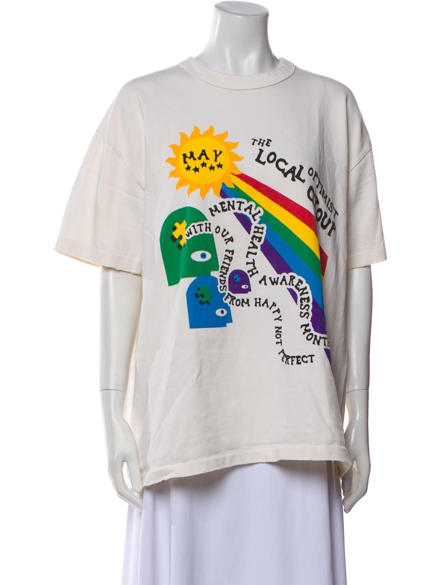 Madhappy Graphic Print Crew Neck T-Shirt