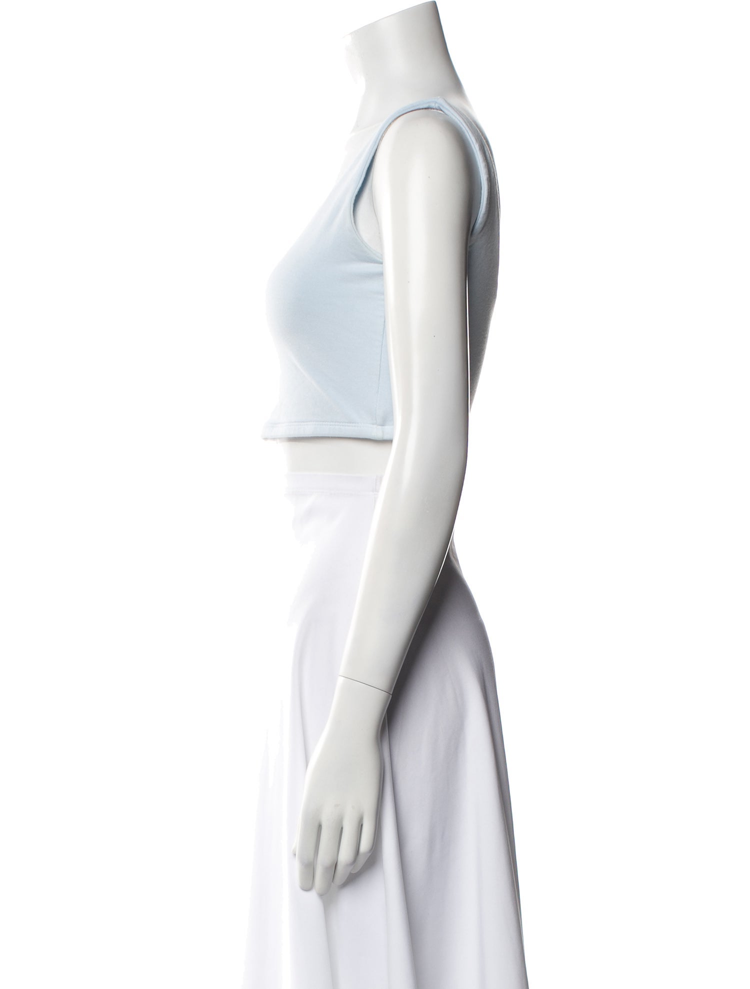 Madhappy Graphic Print Scoop Neck Crop Top