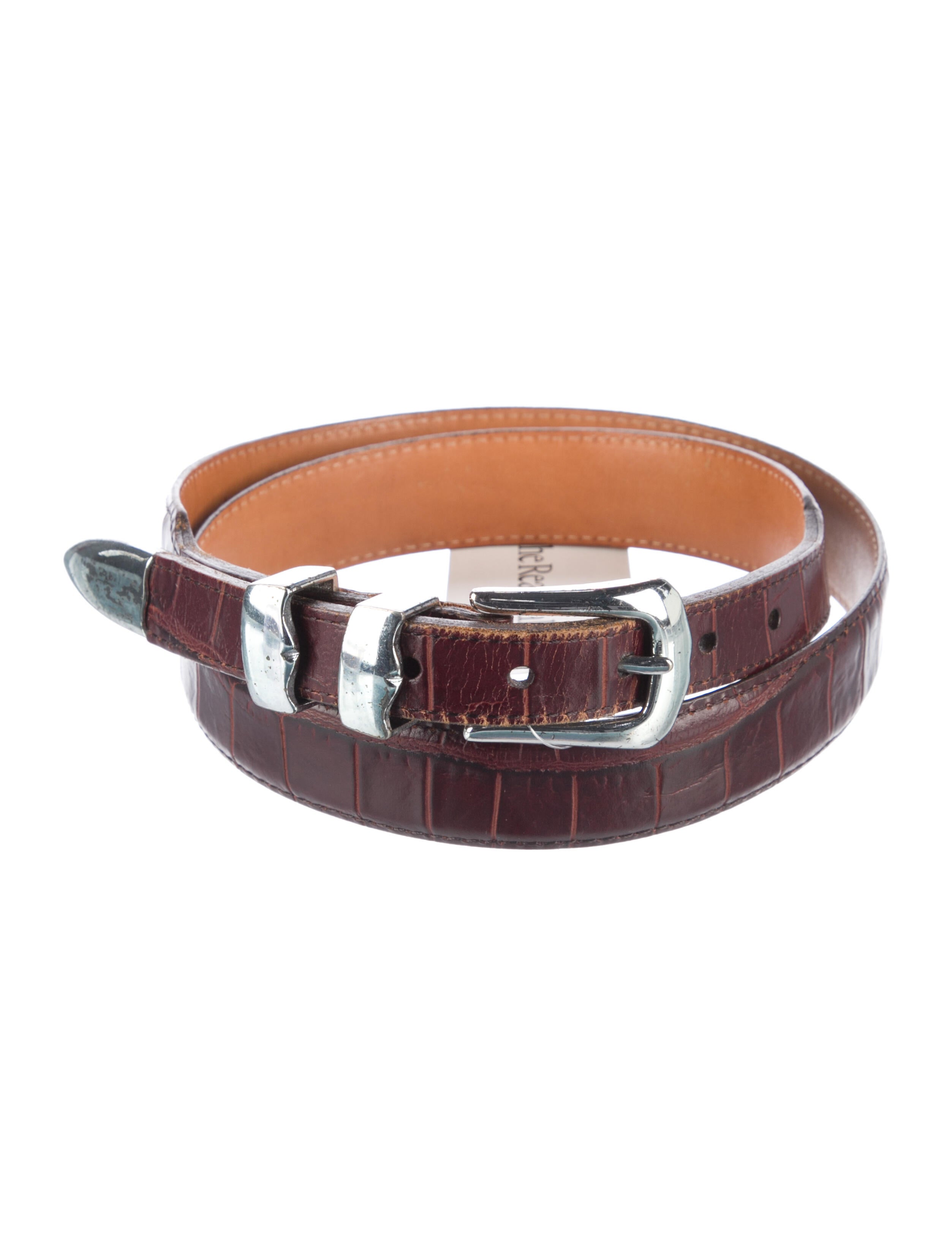 Martin Dingman Leather Belt
