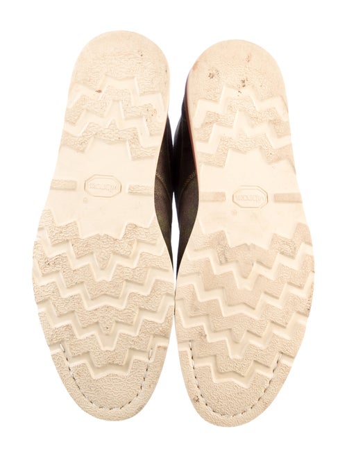 Martin Dingman Suede Printed Lace-Up Boots