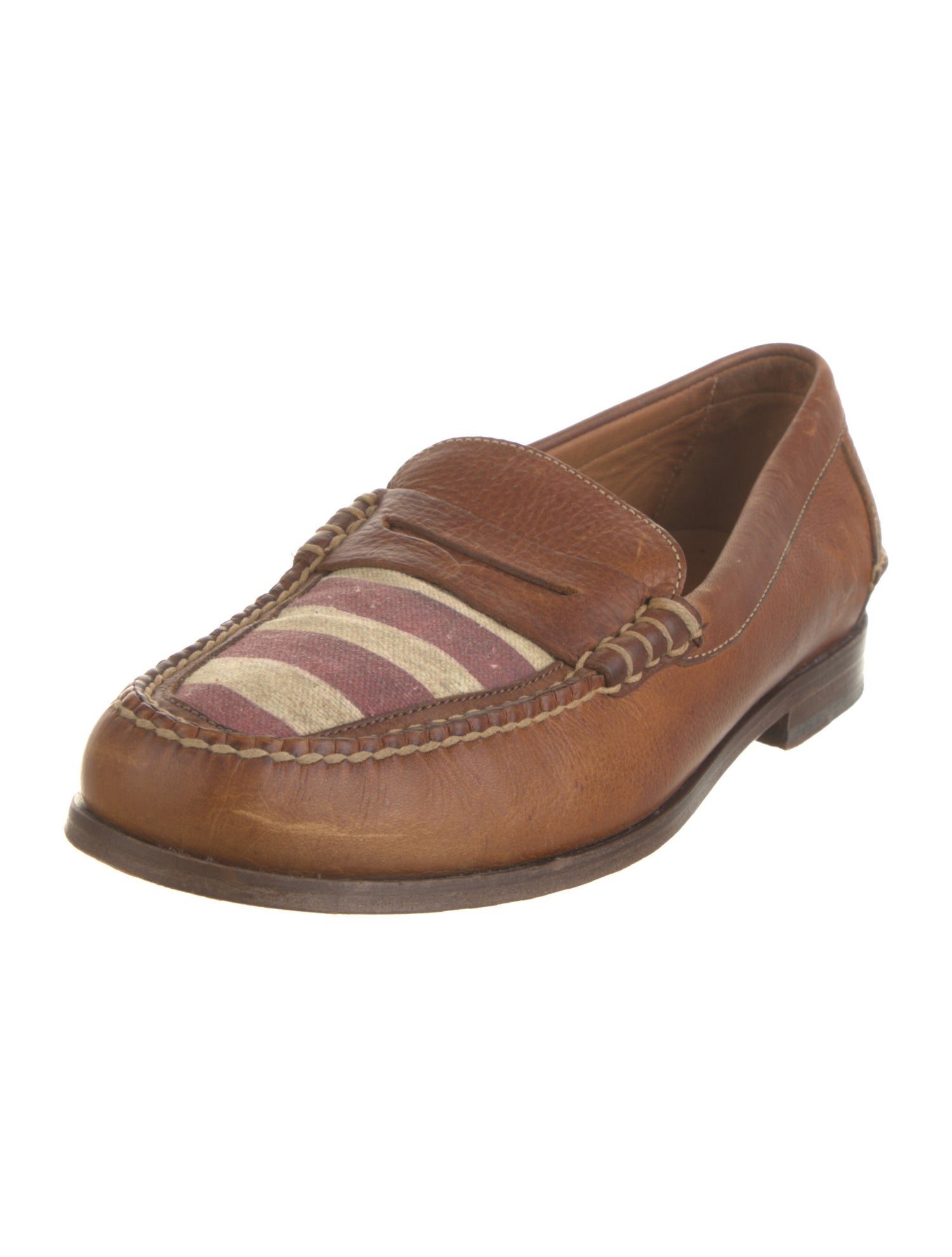 Martin Dingman Vintage Leather Loafers
