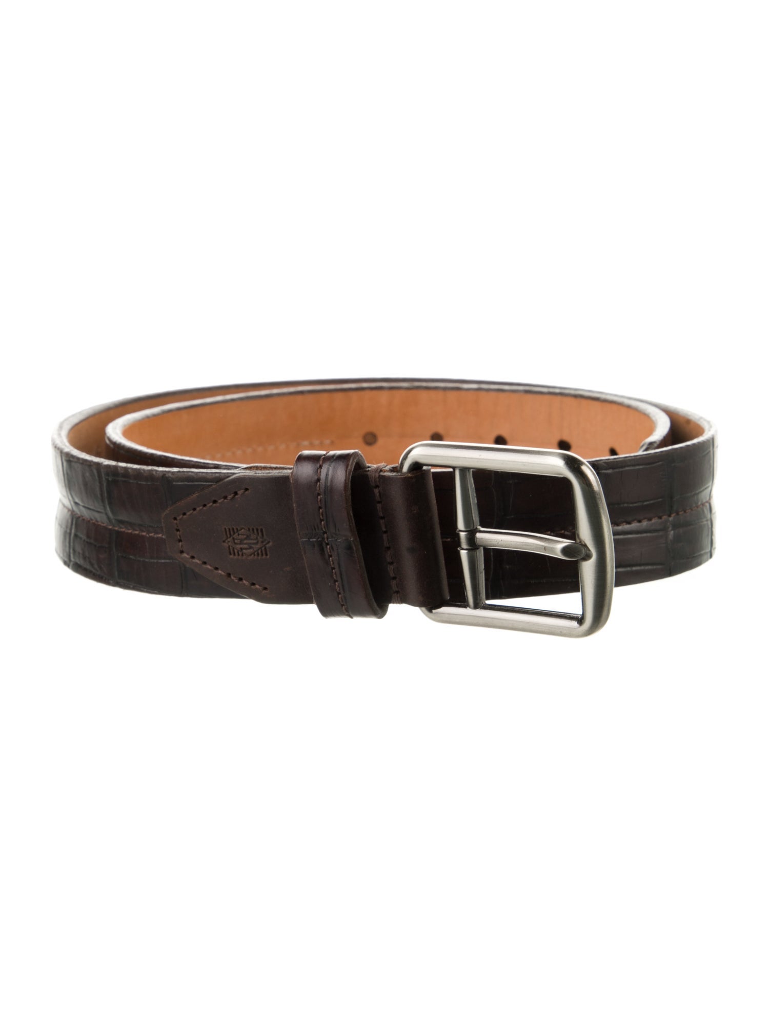 Martin Dingman Alligator Waist Belt