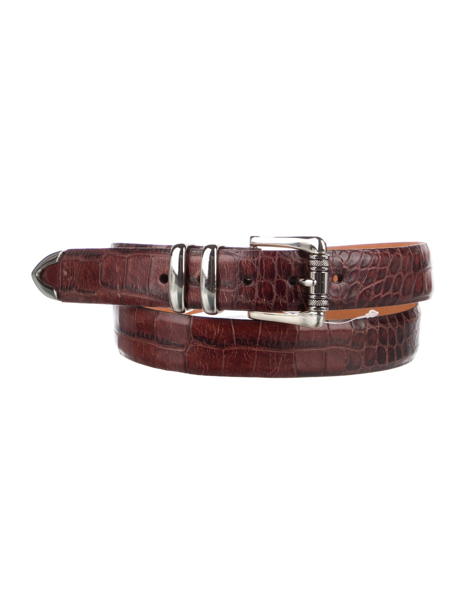 Martin Dingman Alligator Waist Belt