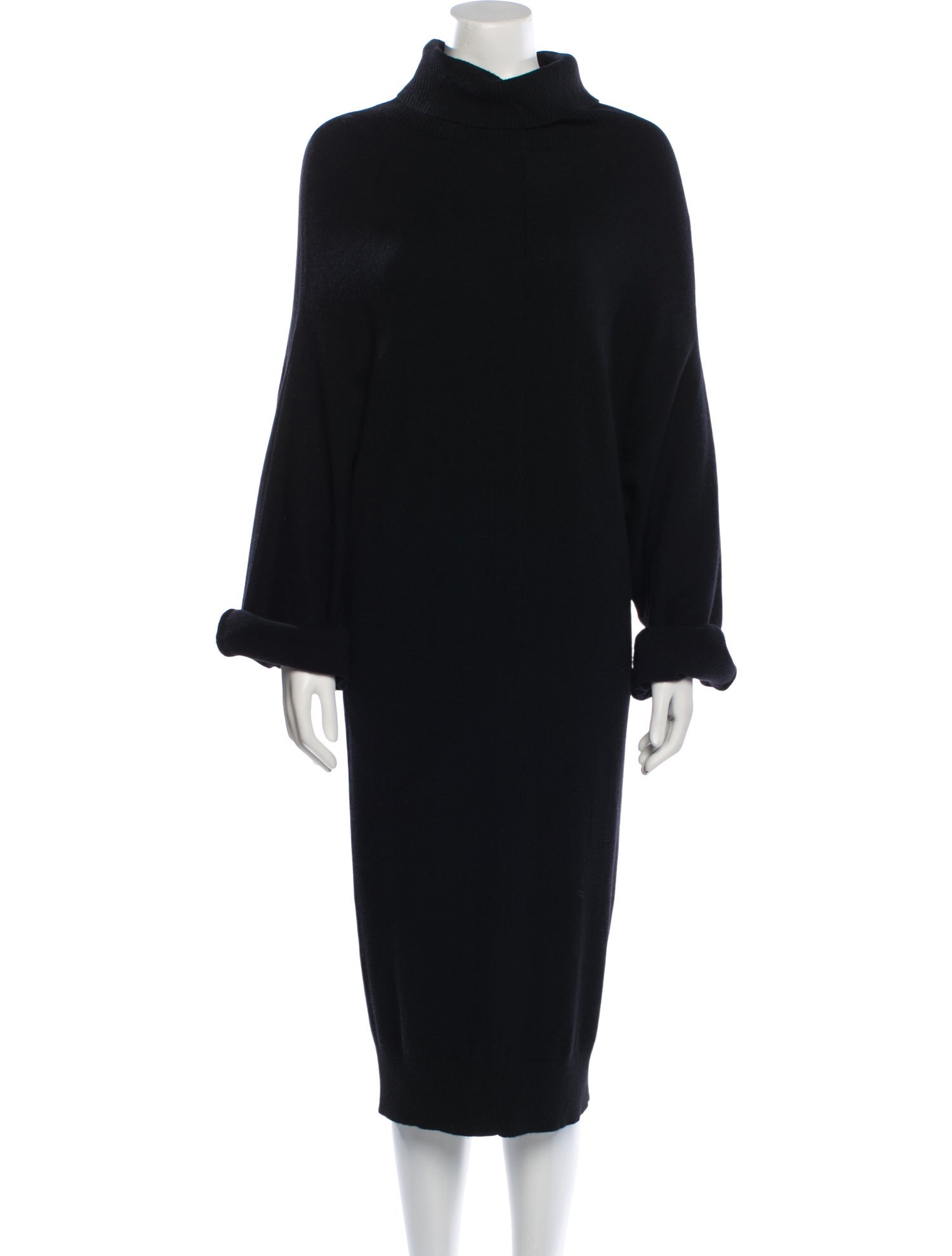 MAISON DE PAPILLON Cashmere Midi Length Dress w/ Tags