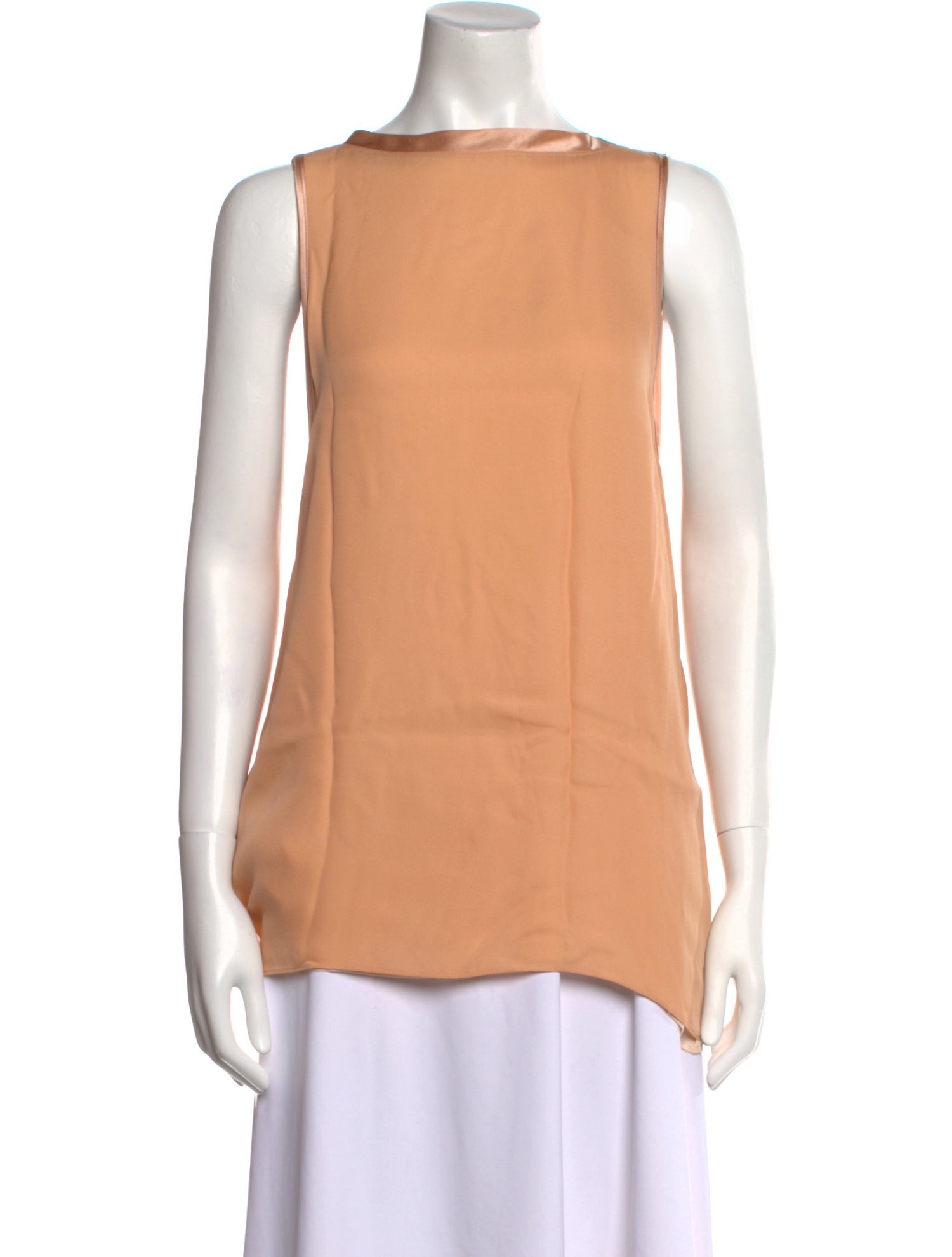 MAISON DE PAPILLON Silk Cowl Neck Tunic w/ Tags