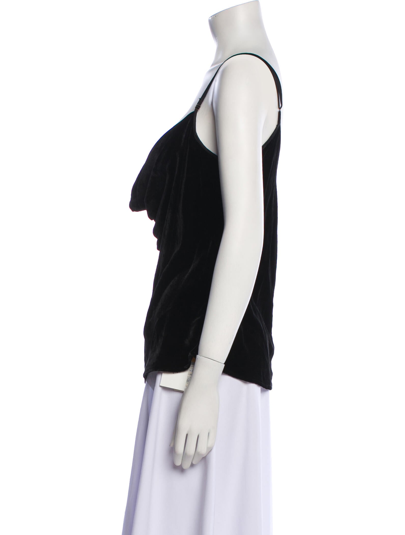 MAISON DE PAPILLON Cowl Neck Sleeveless Top