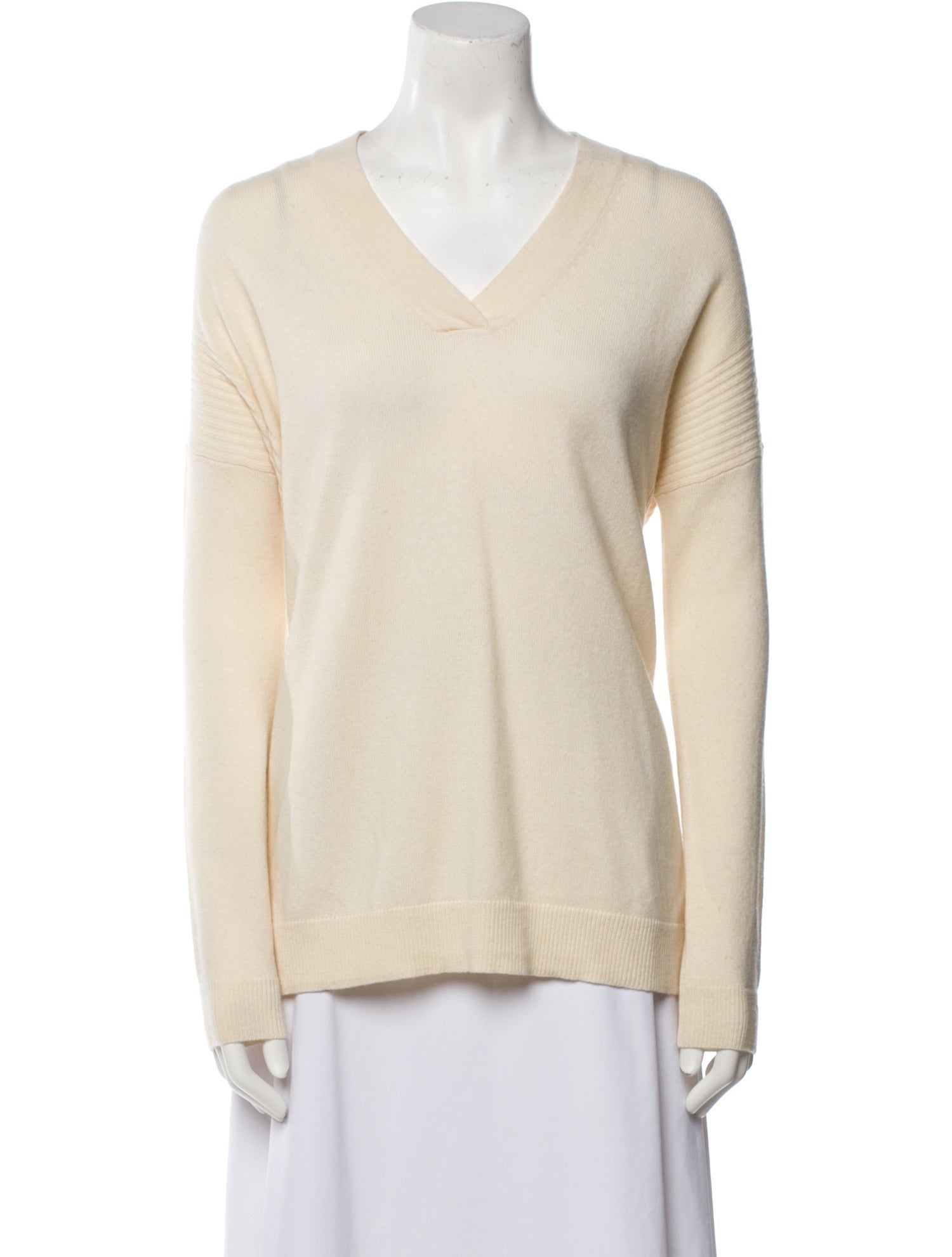 MAISON DE PAPILLON Cashmere V-Neck Sweater