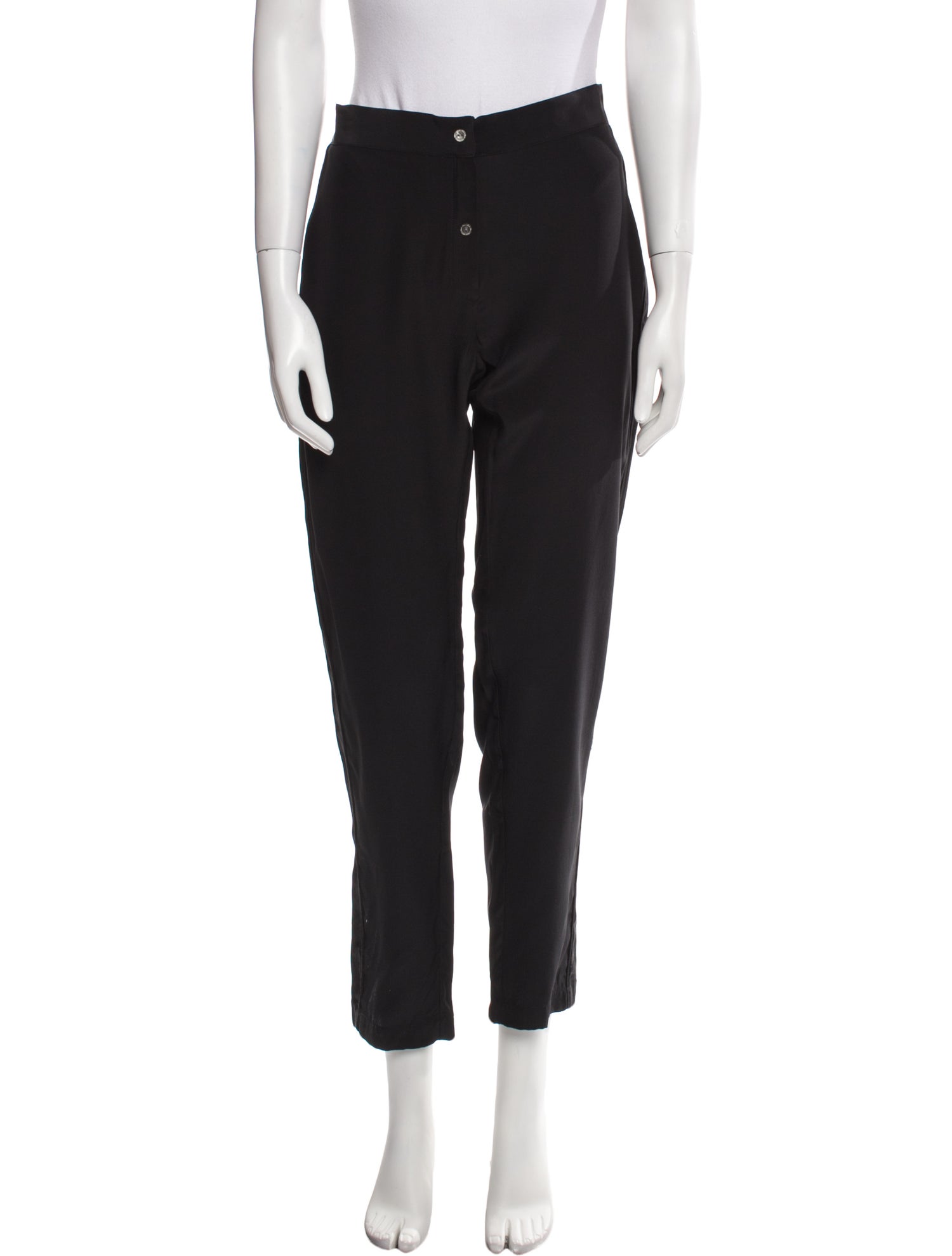 MAISON DE PAPILLON Silk Straight Leg Pants w/ Tags