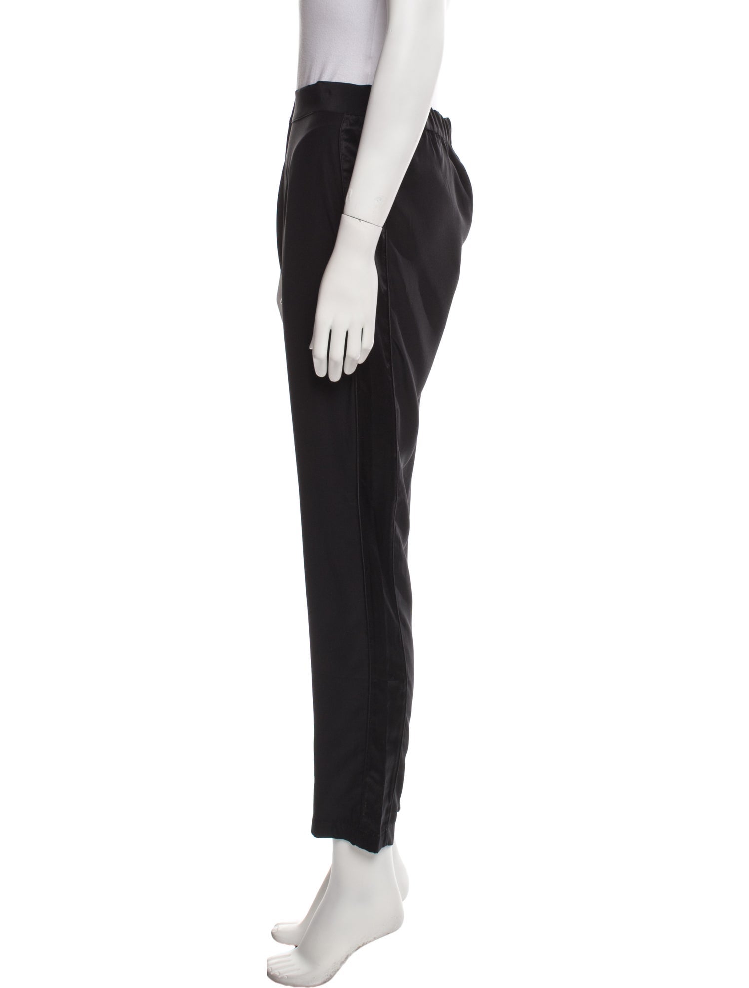 MAISON DE PAPILLON Silk Straight Leg Pants w/ Tags