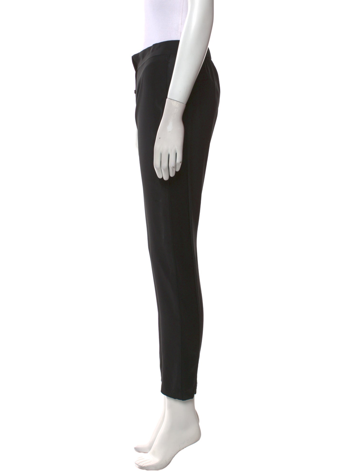 MAISON DE PAPILLON Silk Skinny Leg Pants